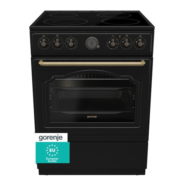 Gorenje Classic GECS6B71CLB Fristående spis - svart