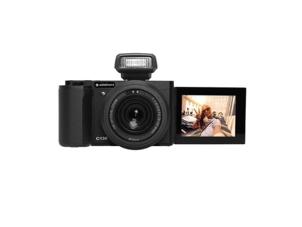AgfaPhoto C130, 24 MP, 3840 x 2160 pikseliä, CMOS, 10x, 4K Ultra HD, musta
