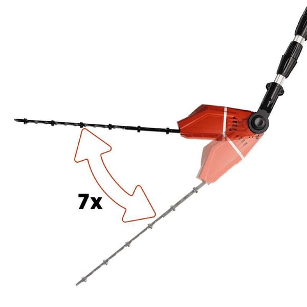Einhell sladdlös häcksax och häckklippare GE-HC 18 Li T Power X-Change Set (litiumjon, 18 V, teleskopisk, 170 mm motorsåg, 400 mm häckklippare inkl...