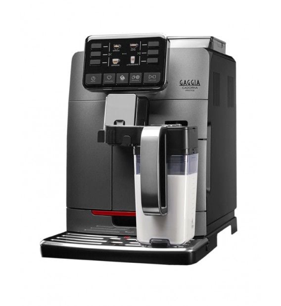 Gaggia RI9604/01, Espressomaskin, 1,5 l, Kaffebönor, Inbyggd kvarn, 1900 W, Svart, Rostfritt stål