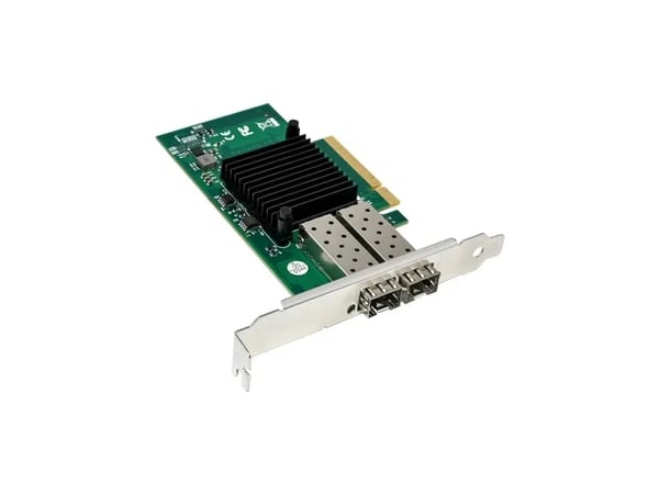 MicroConnect - Nettverksadapter - PCIe 2.0 x8 lav profil - 10 Gigabit Ethernet x 2