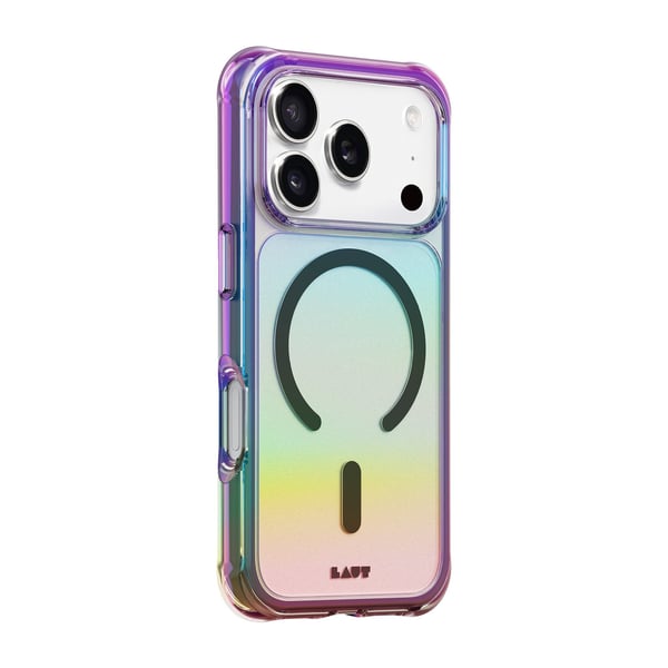 LAUT AERO HOLO, Etui, Apple, iPhone 17 Pro Max, 17,5 cm (6.9"), Flerfarget, Gjennomsiktig