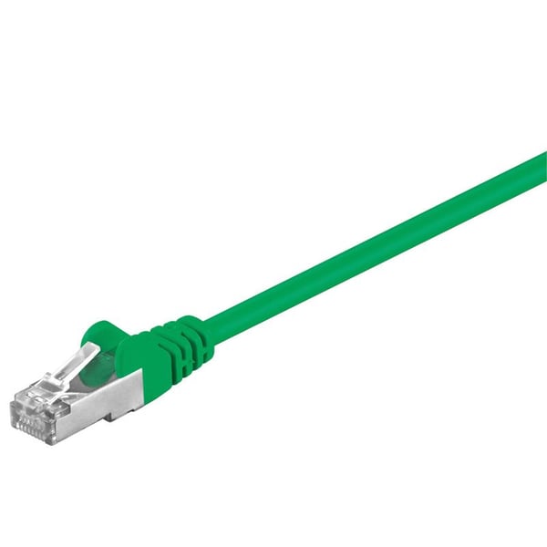 Goobay 68052, 50 m, Cat5e, SF/UTP (S-FTP), RJ-45, RJ-45, Grön