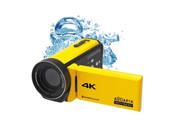 Easypix Aquapix WDV5630 videokamera 4K 30 fps 13,0 MP, gul