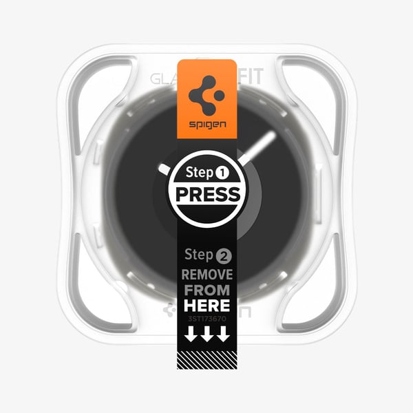 Spigen GLAS.tR EZ Fit -näytönsuojalasi Galaxy Watch 8:lle (44 mm), 2 kpl