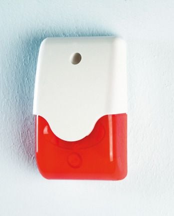 ABUS SG1681 - Larmljus/siren - röd