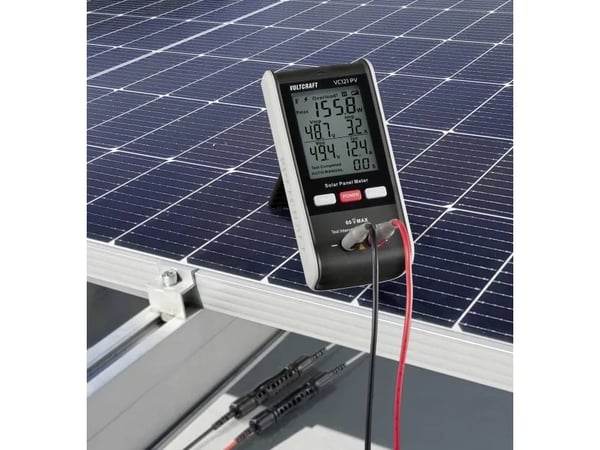 Voltcraft VC121 PV aurinkoenergiamittari (VC-16003655)