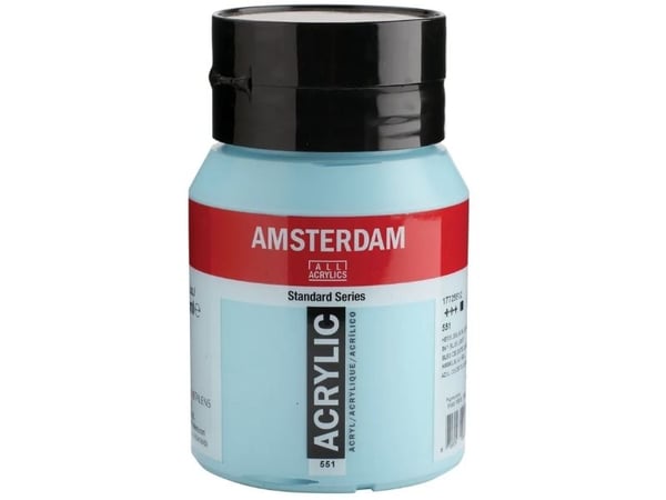 Amsterdam Standard Series akrylmaling i krukke Sky Blue Light 551