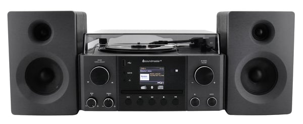 Soundmaster MCD1950SW mikroanlegg 20 W DAB+ FM BT, svart