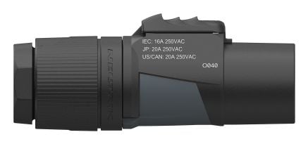 Neutrik NAC3M-TRUE1-S, powerCON, Musta, Suora, Kupari, IP65, IP67, 4000 V