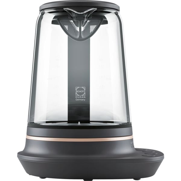 Electrolux E7GK1-8BP vedenkeitin 2000 W 1,7 l säädettävä lämpötila, musta/kupari