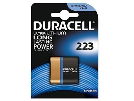 Batterier Duracell Ultra Photo 223 Lithium 1 stk/pakning