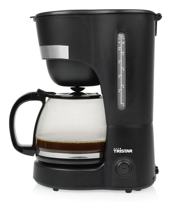 Tristar CM-1282, Droppande kaffebryggare, 1,25 l, Malat kaffe, 900 W, Svart
