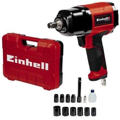 Einhell TC-PW 610 trykkluftmuttertrekker 610 Nm 7000 RPM, svart/rød