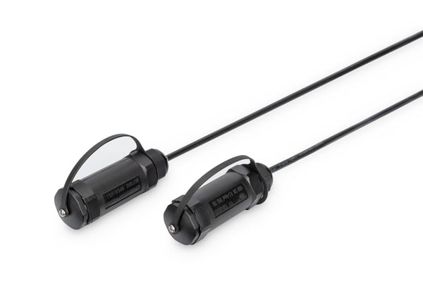 DIGITUS - Premium High Speed - HDMI-kabel - HDMI plugg til HDMI plugg - 15 m - skjermet hybrid kobber/fiber-optikk - svart - 4K-støtte, Active Opti...