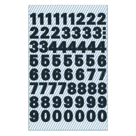 Avery 3781, Sort, Permanent, 2 ark, 7,6 cm, 12 cm, 126 stykker