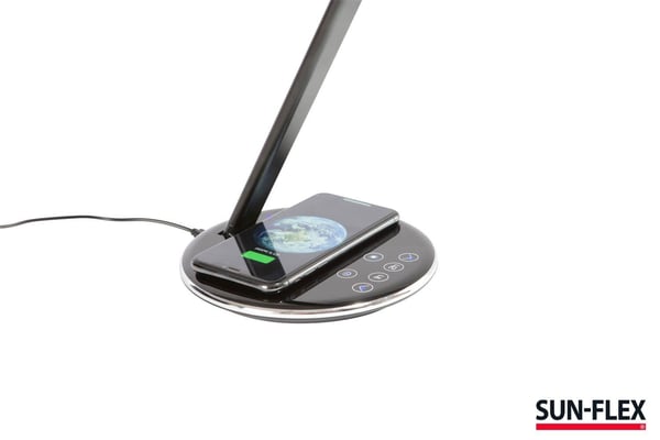 Bordslampa SUN-FLEX® QLITE™ Obsidian Black