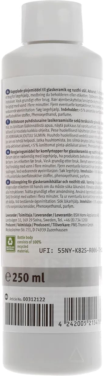 BSH Rengjøringsmiddel for koketopp