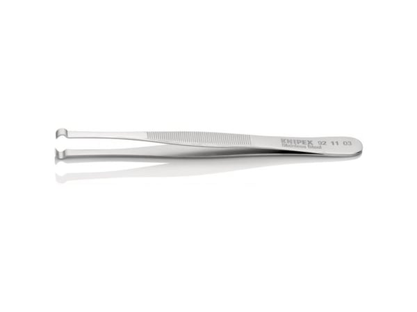 Knipex 92 11 03, Rustfritt stål, Rustfritt stål, Flat, Buet, 15 g, 10 mm