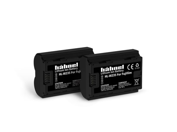 Hahnel HL-W235 Twin Pack (NP-W235), Fujifilm, 2250 mAh, 7,2 V, Litiumioni (Li-Ion)