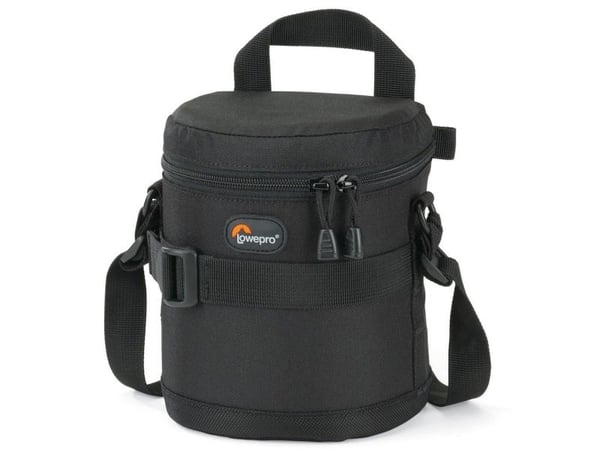 Lowepro Lens Case 11 x 14cm - Eske for linser - 600D polyester, 1680D-nylon, 420D nylon - svart
