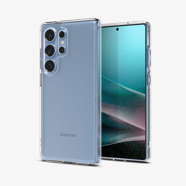 Spigen Ultra Hybrid, Suojus, Samsung, Galaxy S25 Ultra, 17,5 cm (6.9"), Läpinäkyvä