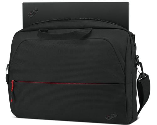 Lenovo ThinkPad Essential Topload (Eco) - Notebook-väska - 16" - svart med röda detaljer