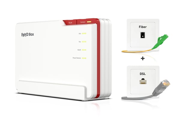 AVM 5690 Pro -reititin Wi-Fi 7 kolmitaajuuksinen 2.5GbE