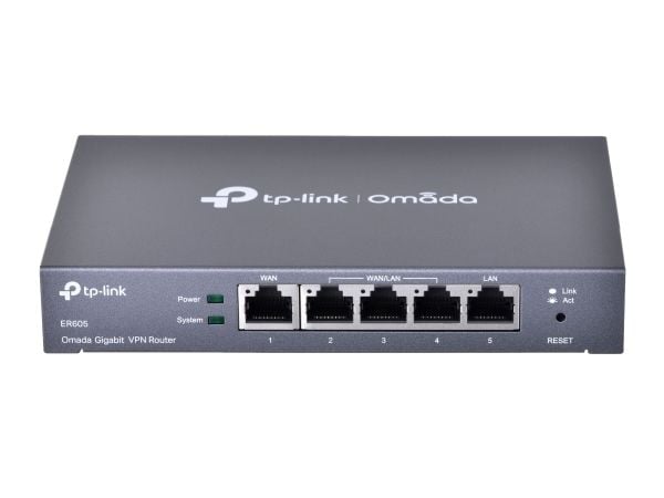 TP-Link SafeStream TL-R605 - Ruter - 4-ports switch - 1GbE