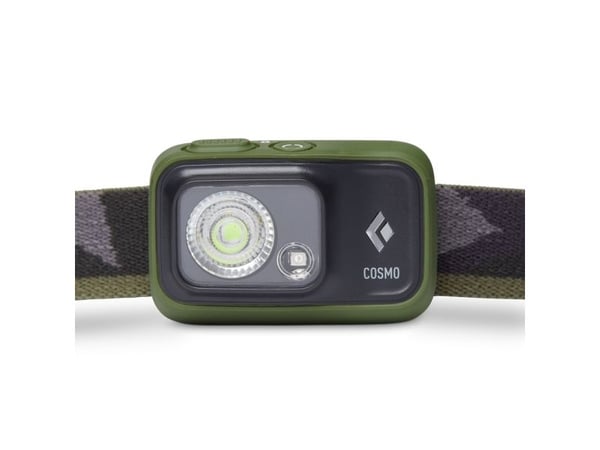 Black Diamond Cosmo 350, Hovedbånd lommelygte, Sort, Oliven, 1,1 m, IPX8, 350 lm, 10 m