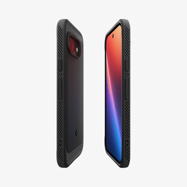 Spigen Rugged Armor (MagFit), Etui, Google, Pixel 9a, 16 cm (6.3"), Sort
