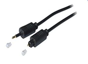 shiverpeaks BS69014-1.5, 3,5 mm, uros, TOSLINK, uros, 1,5 m, musta