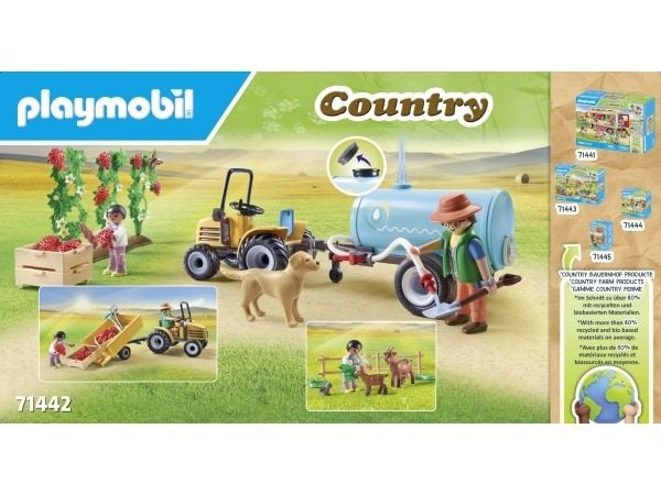 Playmobil Country 71442, Traktor, 4 År, Multifärg, Plast
