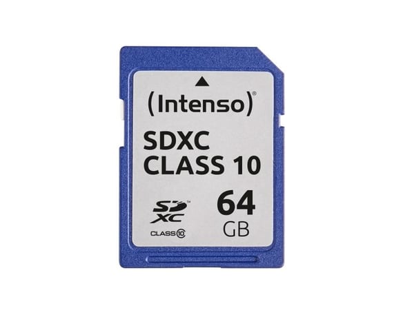Intenso - Flash-minneskort - 64 GB - Class 10 - SDXC