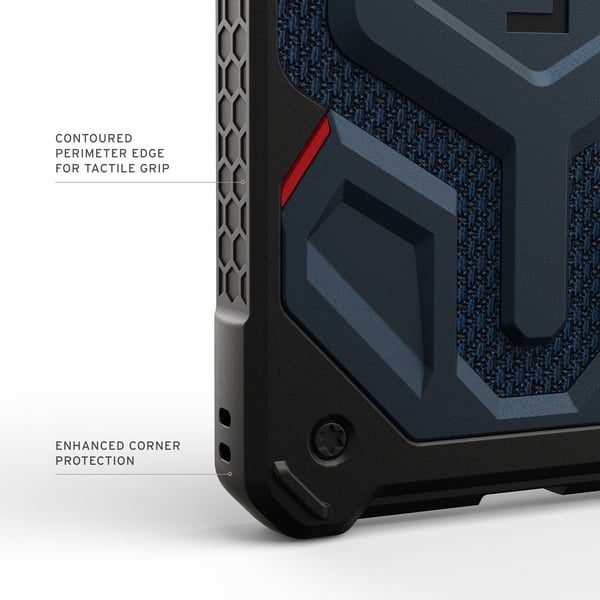 Urban Armor Gear Monarch Pro Kevlar, Suojus, Samsung, Galaxy S26 Ultra, 17,5 cm (6.9"), tummansininen