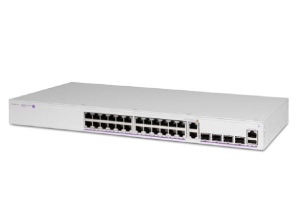Alcatel-Lucent OmniSwitch 6360-24 - Switch - L3 - Styrt - 24 x 10/100/1000 + 2 x kombo for Gigabit Ethernet/Gigabit SFP + 2 x 10 Gigabit SFP+ (oppl...