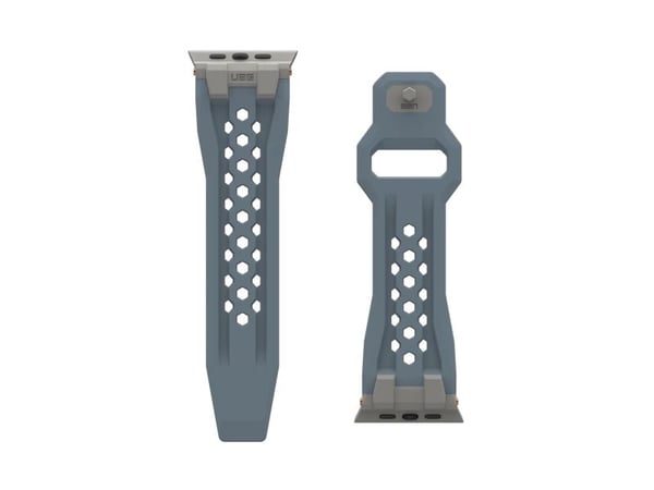 Urban Armor Gear 194158114136, Yhtye, Älykello, Cloud blue, Titaani, Apple, Watch Series 4-6: SE 44mm, Series 7-9 45mm, Series 10 46mm, Series Ultr...