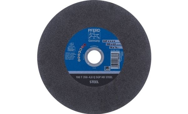 PFERD Paikallaan olevat katkaisulaikat SGP HD STEEL, Teräs, 10 kpl