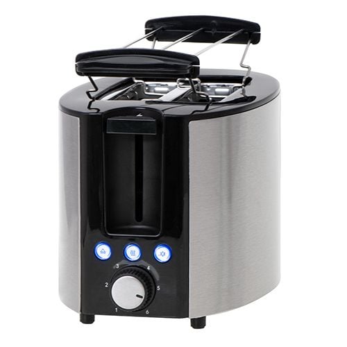 Adler Camry brödrost CR 3215 | 2 fack | 1000 W | svart/rostfritt stål