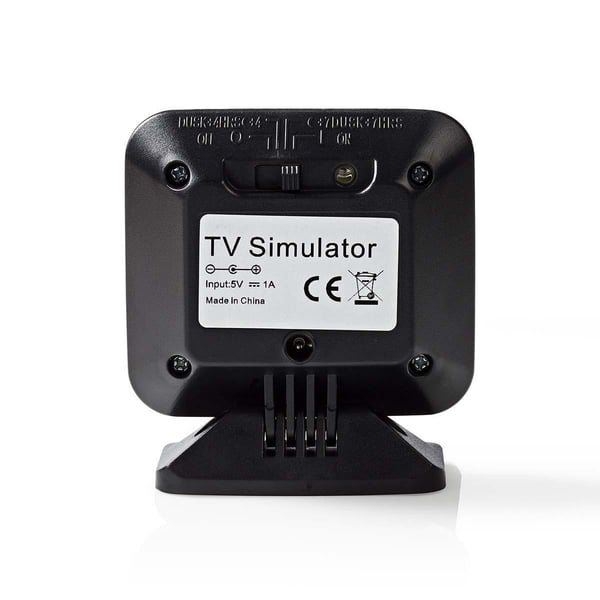 Nedis TV Simulator, Laatikko, Sisätila, Musta, Akryylinitriilibutadieenistyreeni (ABS), 85 mm, 40 mm