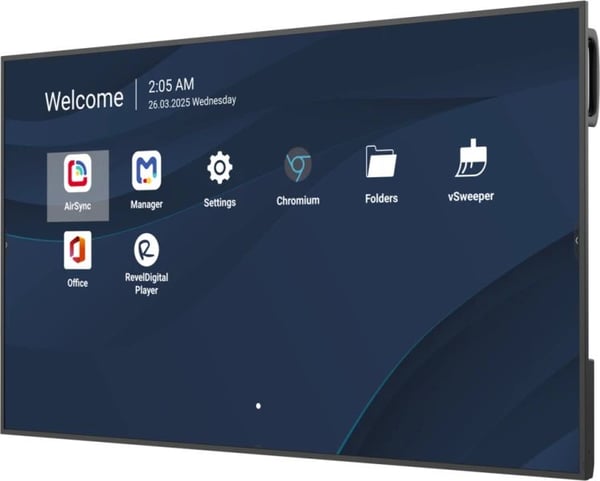 Viewsonic CDE5531-1C, Digitaalinen litteä infotaulu, 139,7 cm (55"), LCD, 3840 x 2160 pikseliä, Wi-Fi, 24/7