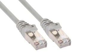 InLine 4043718089918, 1 m, Cat5e, U/UTP (UTP), RJ-45, RJ-45, Grå