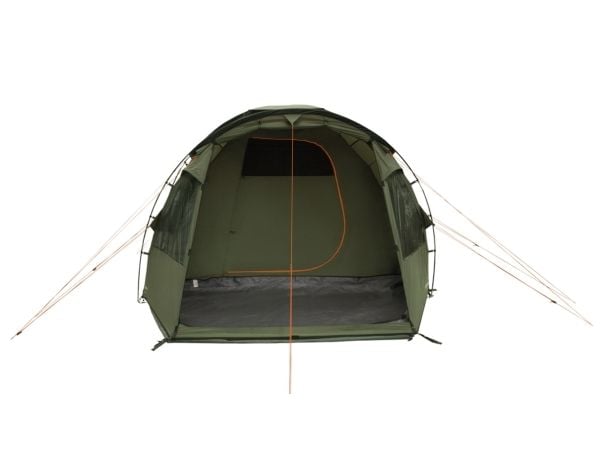 Easy Camp Kinn 4 kuppeltelt, 4 pers., 8,6 kg, tunnelforlengelse, olivengrønn
