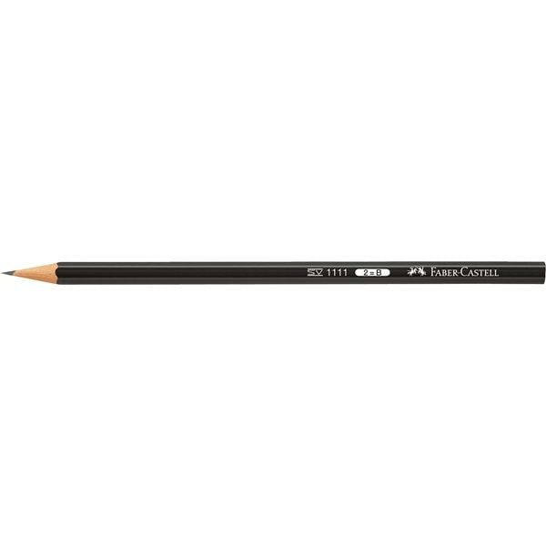 Faber-Castell 1111 - Blyant - grafit - 2B