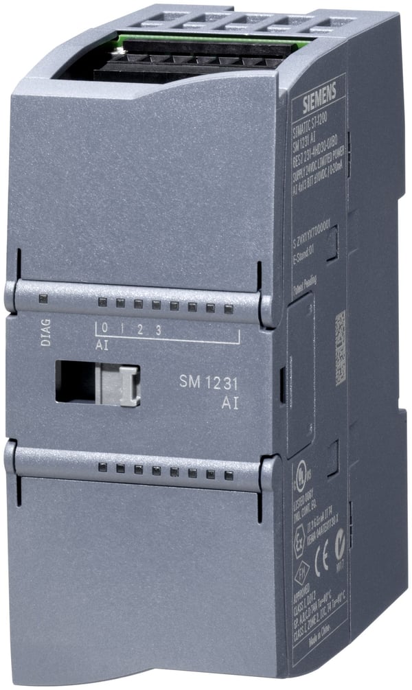 Siemens 6ES7231-5PD32-0XB0, CE, RoHS, REACH, 100 mm, 90 mm, 112 mm, 60 mm, 191 g