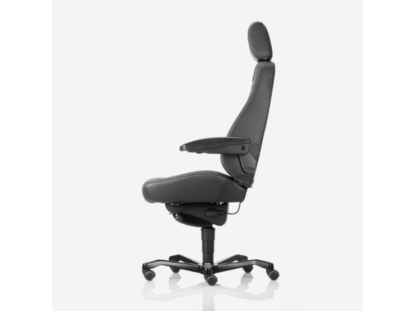 Kontorstol KAB Seating Controller, White-Line Sort skind
