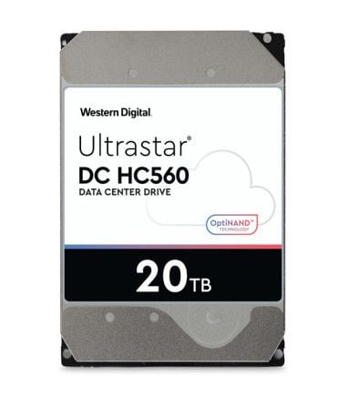 WD Ultrastar DC HC560 WUH722020BLE6L4 - Harddisk - 20 TB - intern - 3,5" - SATA 6 Gb/s - 7200 rpm - buffer: 512 MB