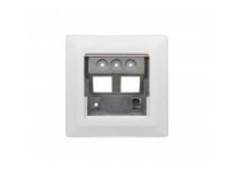 Kathrein ESN 300, RJ-45 + SAT, 6a, Valkoinen, Muovi, -40 - 66 °C, 90 mm