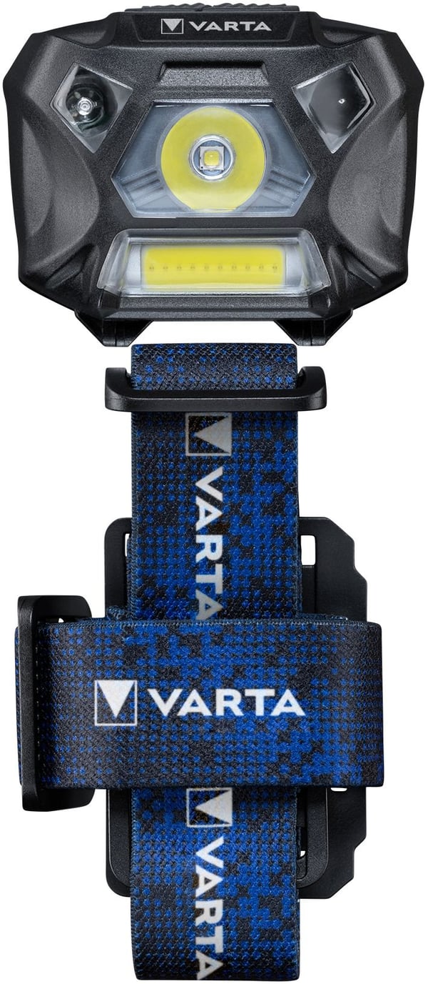 Varta Work Flex H20 - Taskulamppu päähän - LED - 8-tila - 3 W