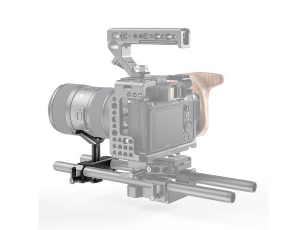 SmallRig BSL2680, Linssituki, musta, Alumiini, Support for 15mm LWS Rods, 85,5 mm, 108 mm